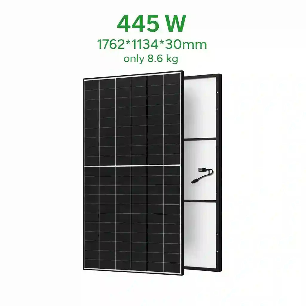 AIKO Nebular 2P 445W 8.6kg N-Type ABC Solar Panel 22.3% 1762×1134×30 mm