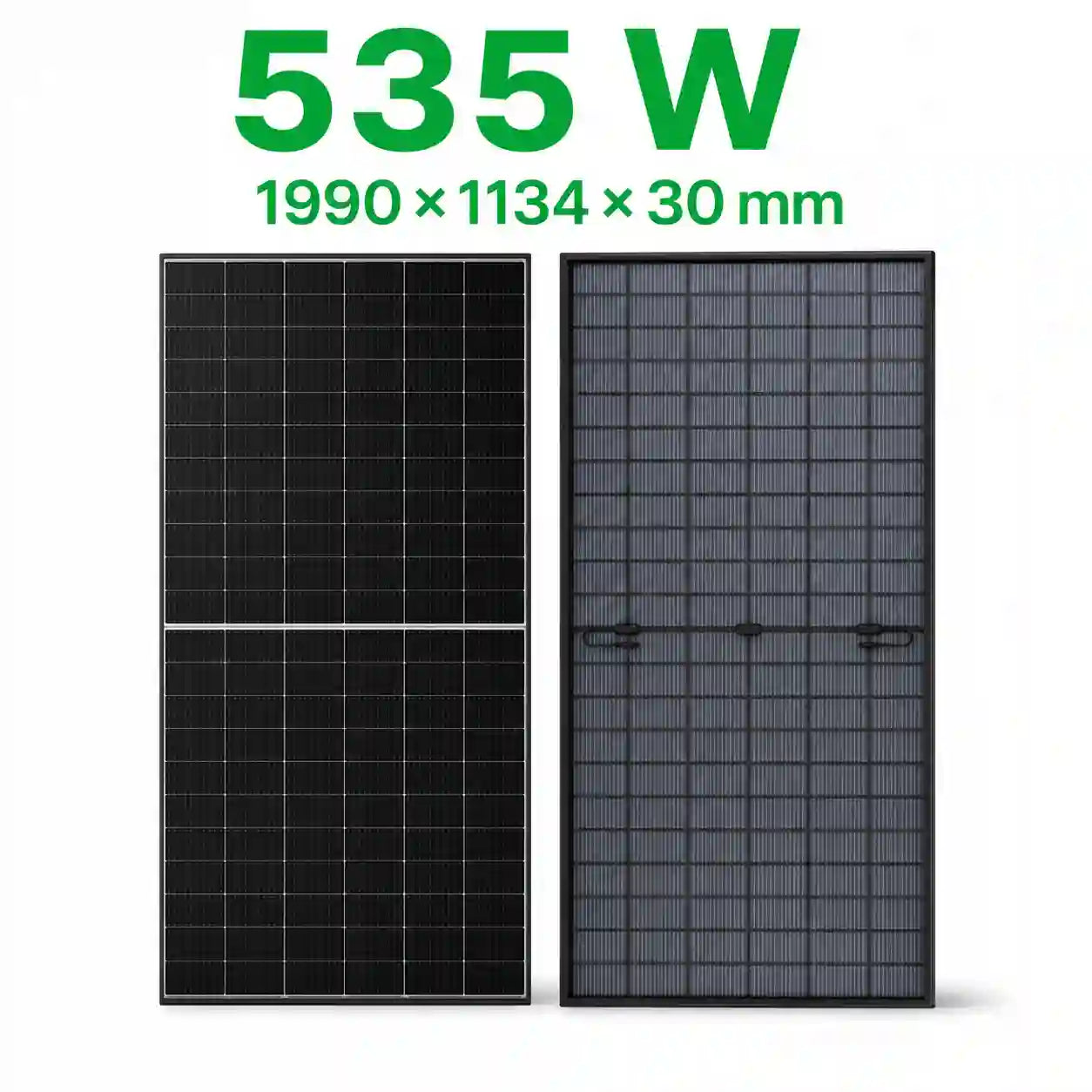LONGi 535W N-Type Bifacial Solar Panel Hi-MO X10 Scientist 1990×1134×30mm