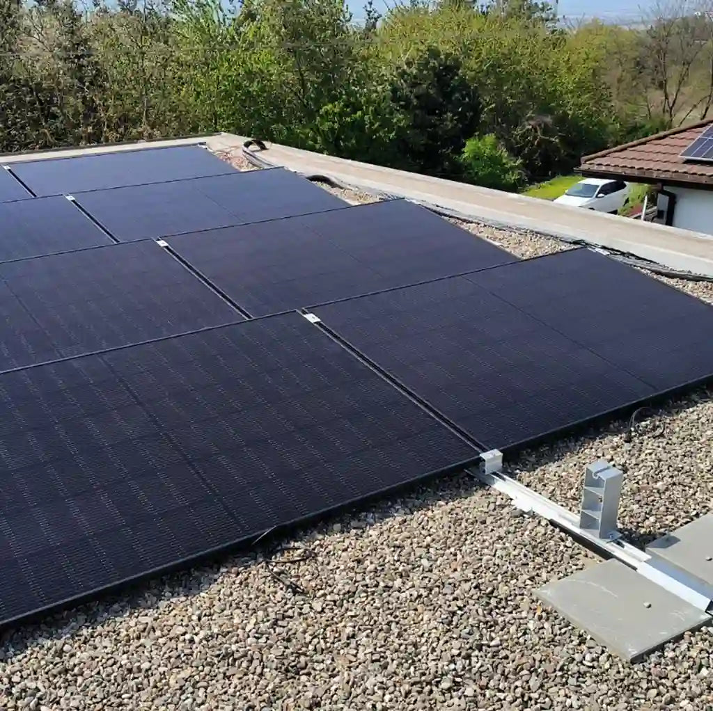 Worldwide Solar Model 1 – 10° Aluminium Ballast Solar Mounting System