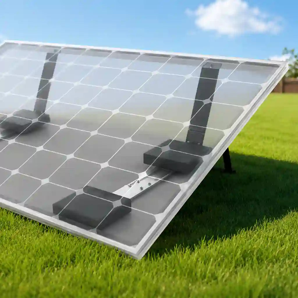 Worldwide Solar Model 2 – 20° ZAM Steel Ballast Solar Mounting System