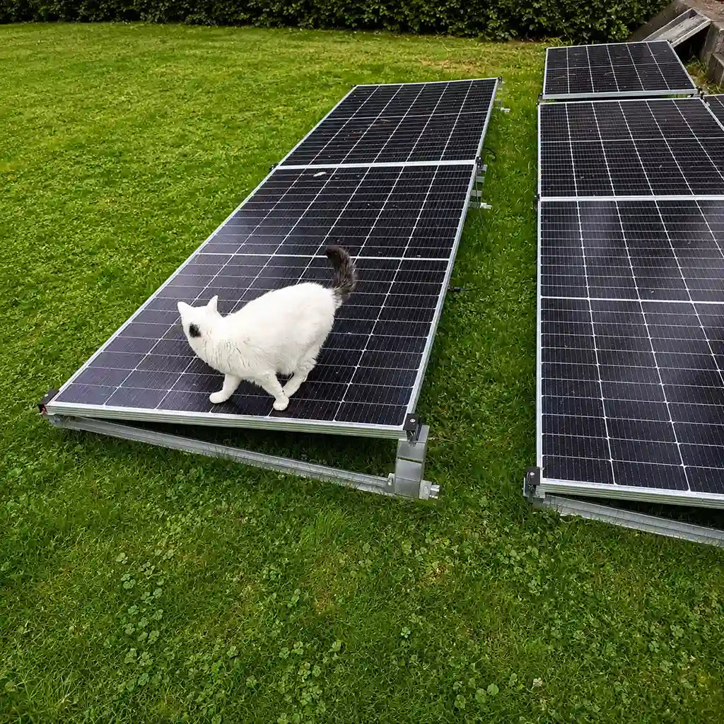 Worldwide Solar Model 1 – 10° Aluminium Ballast Solar Mounting System