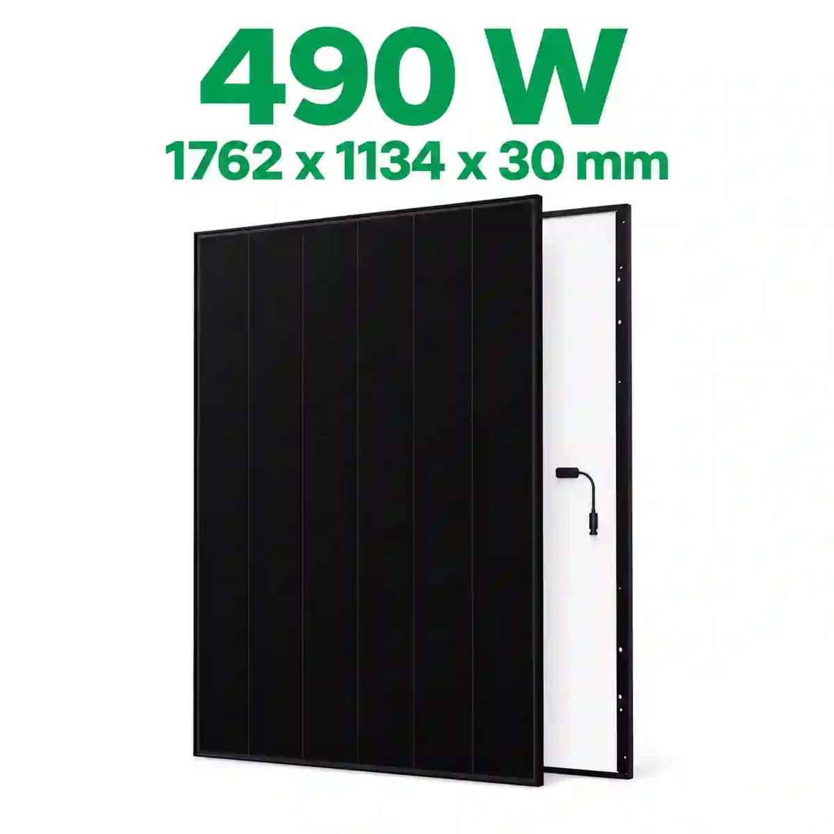 AIKO Neostar 3S54 490W N-Type ABC Solar Panel 24.5% 1762×1134×30mm