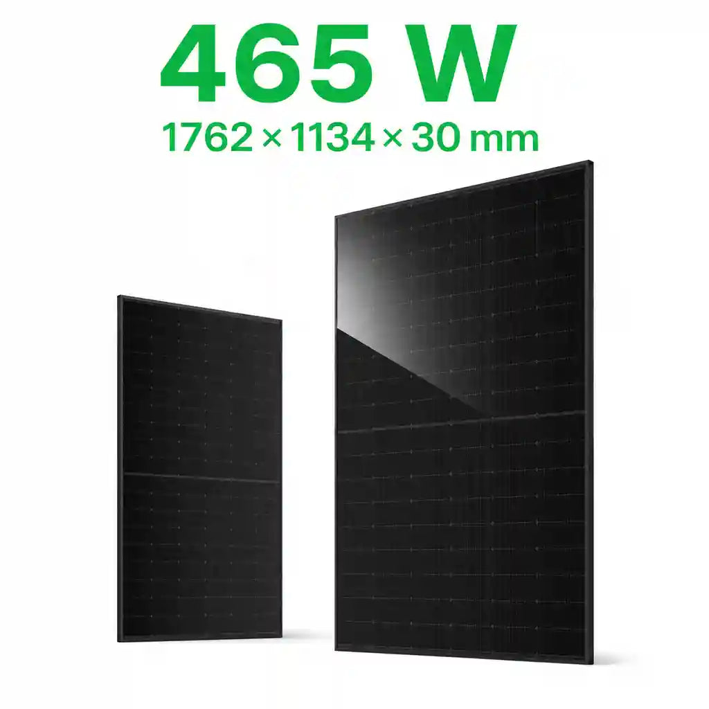 JA Solar JAM54D41-465/LR 465W Monofacial Double Glass 1762×1134×30mm