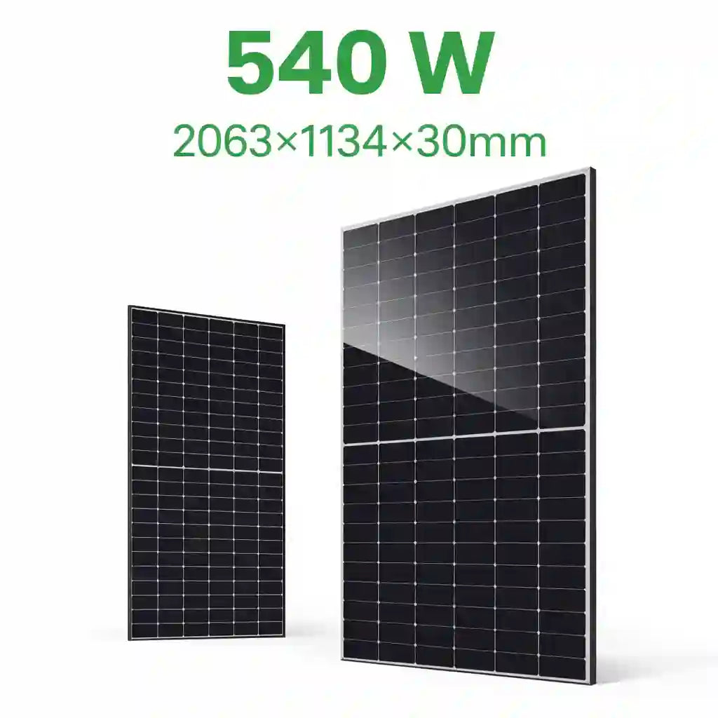 JA Solar JAM60D42-535/LB 535W N-Type Bifacial Double Glass Panel 2063×1134×30mm