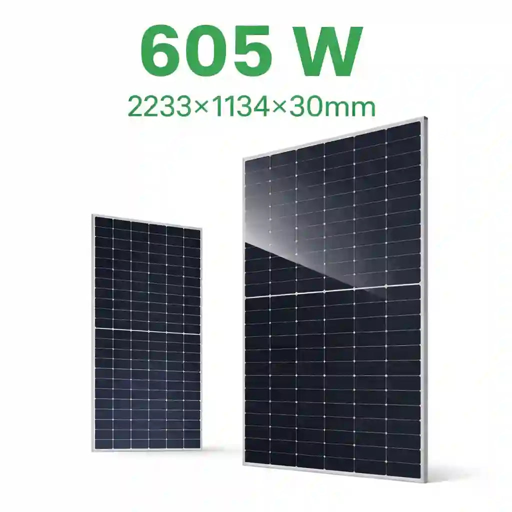 JA Solar DeepBlue 4.0 Pro 605W Bifacial Solar Panel 2333×1134×30mm 32.5kg