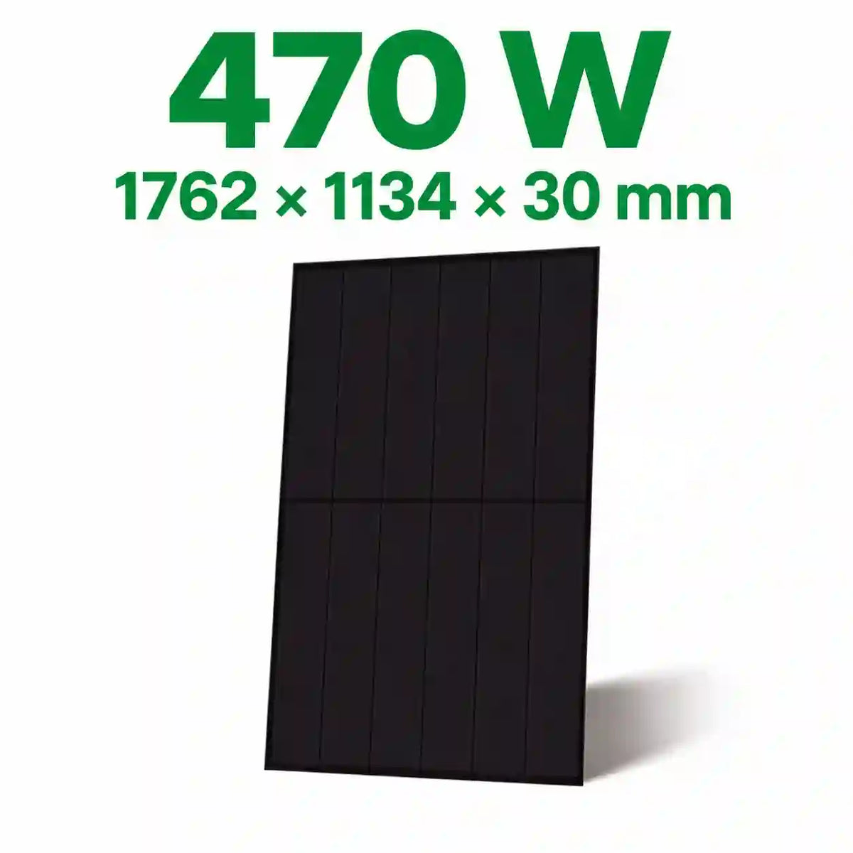Jinko Tiger Neo III 470W N-Type TOPCon Solar Panel 1762×1134×30mm