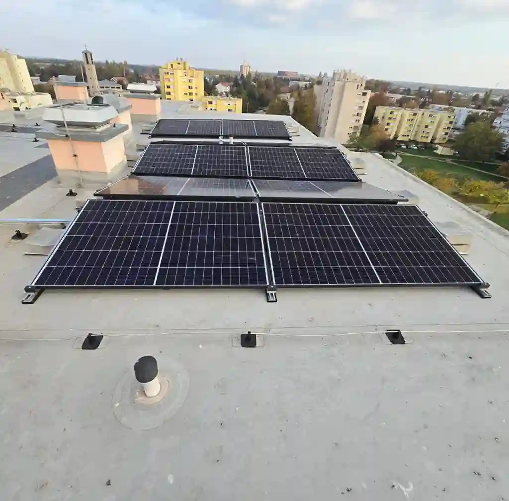 Worldwide Solar Model 1 – 10° Aluminium Ballast Solar Mounting System