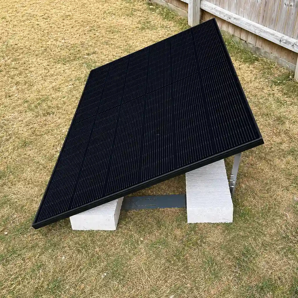 Worldwide Solar Model 2 – 20° ZAM Steel Ballast Solar Mounting System