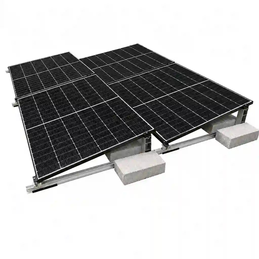 Worldwide Solar Model 1 – 10° Aluminium Ballast Solar Mounting System