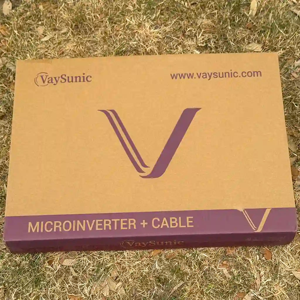 VaySunic VM800WE-P2 800 W Solar Microinverter with 5 m UK Plug-and-Play Cable