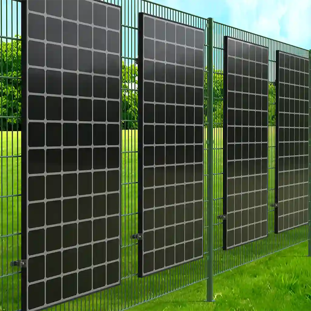 Worldwide Solar Model 3 – Mesh Fence Solar Panel Mounting System
